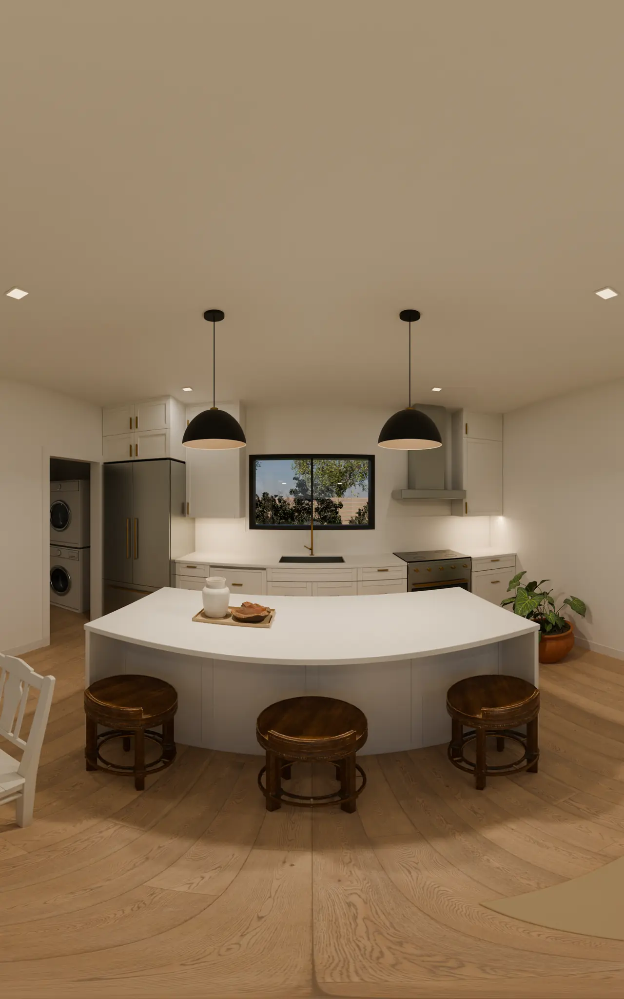 The Living & Kitchen